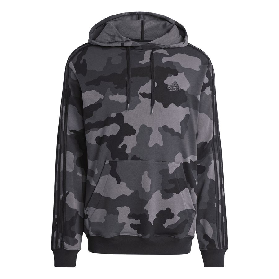 Felpa da uomo con cappuccio Seasonal Essentials Camouflage Adidas | IV7383X